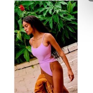 NWOT Free People Mare Perpetua The Essential One-Piece Wrap Swimsuit